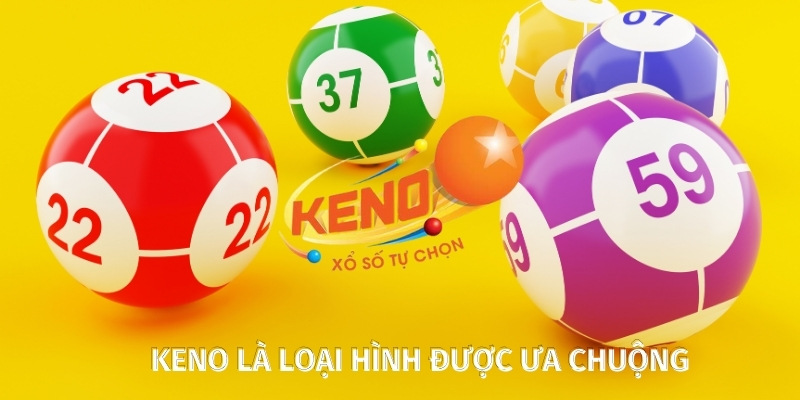 Keno được ưa chuộng rộng rãi tại sảnh Xổ số TP88